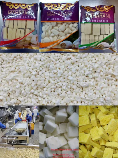 Frozen Garlic Paste/Frozen Mashed Garlic
