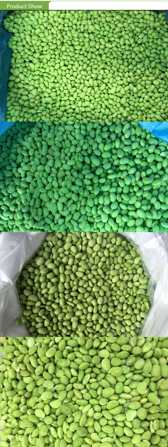 Export Quality Frozen Soybeans Kernels Edamame with Brc HACCP FDA