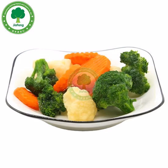Las verduras ecológicas congeladas rápidamente producidas por verduras frescas de alta calidad son vendidas directamente por los fabricantes