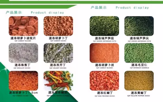 IQF China Producto natural de venta caliente Comida congelada rápida Corte de okra vegetal verde saludable