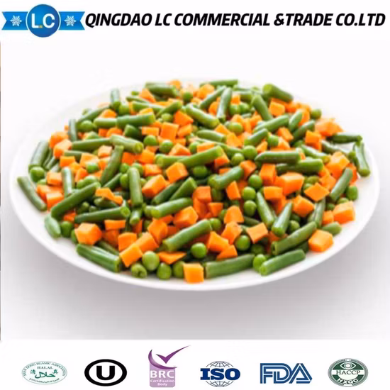 Verduras mixtas orientales congeladas de alta calidad chinas