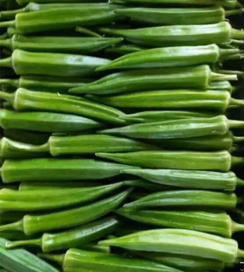 Verduras Congeladas IQF Okra Corte Entero